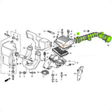 Mangueira entrada ar TBI Honda Civic 1992-1995