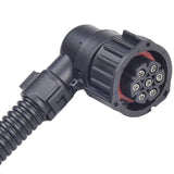 Conector traseiro 7 pinos Volvo Scania Mercedes Benz Iveco