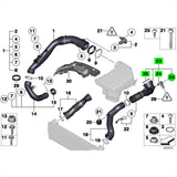 Tubo entrada ar BMW 535i 640i 740i X5 X6 2010-2017