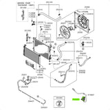 Módulo ventoinha radiador Hyundai Azera Sonata 3.3 V6