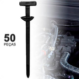 Jogo 50 presilhas abraçadeira nylon travante universal