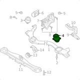 Coxim calço motor Porsche Cayenne V8 2003-2010
