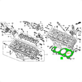 Junta cabeçote motor Honda Accord 3.0 V6 2003-2007