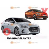 Seta do retrovisor Hyundai Elantra 2016-2017