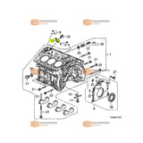 Sensor detonação do motor Honda Accord Civic City CRV HRV Fit