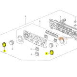 Botão controle difusor de ar Honda Accord 1998-2002